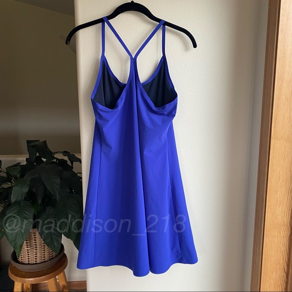 OUTDOOR VOICES Exercise Dress Blue Orchid M - Picture 6 of 13